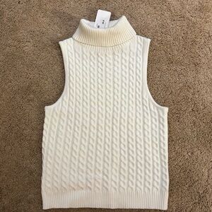 New with tags NWT Evereve Emersyn Cable Tank Pullover Size Small
